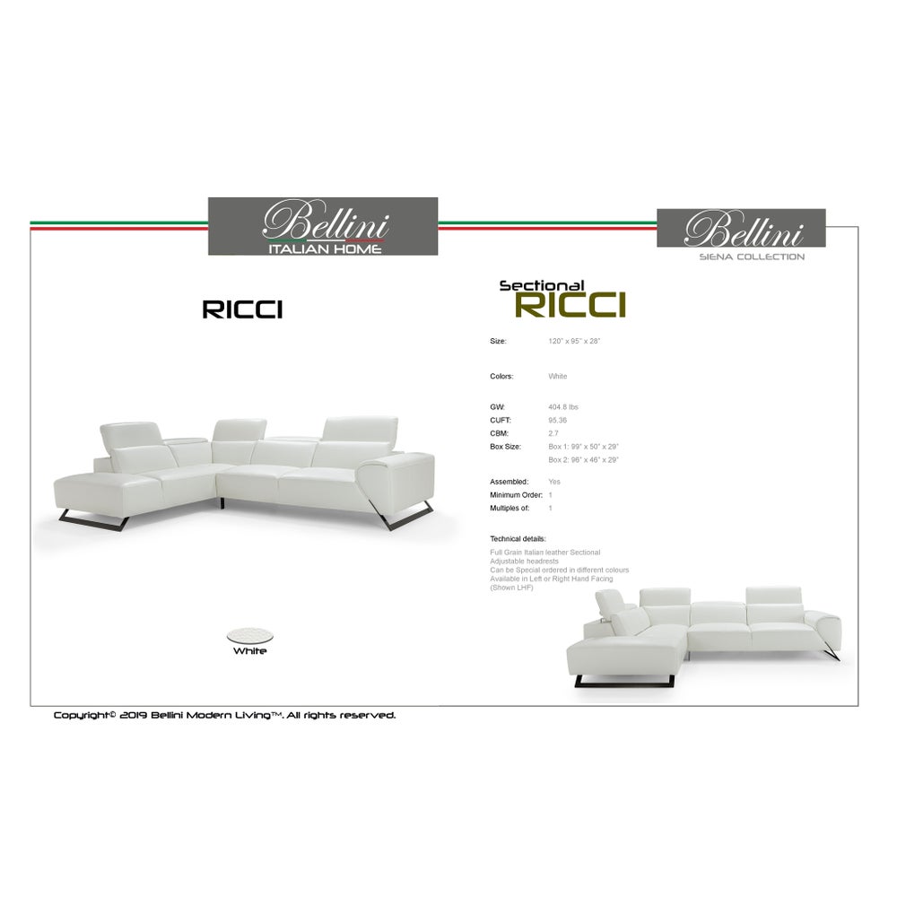 Ricci RHF WHT